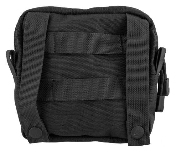 Lancer Tactical Enclosed M4 EMT Utility Pouch, Black