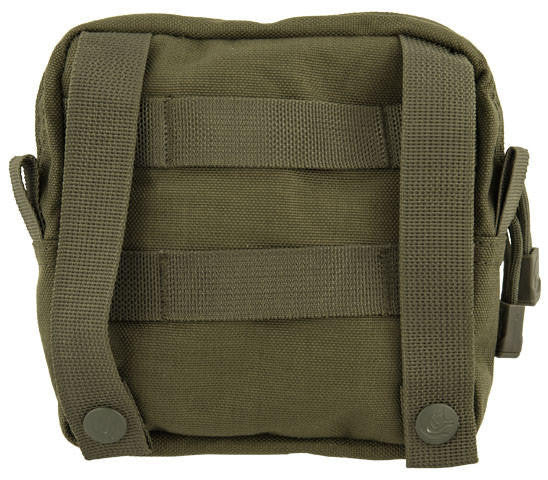 Lancer Tactical Enclosed M4 EMT Utility Pouch, OD Green
