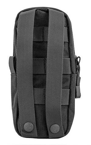 Lancer Tactical Enclosed Magazine Pouch, Black