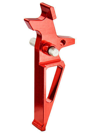 Lancer Tactical Flat Skeletonized AEG Trigger, Red