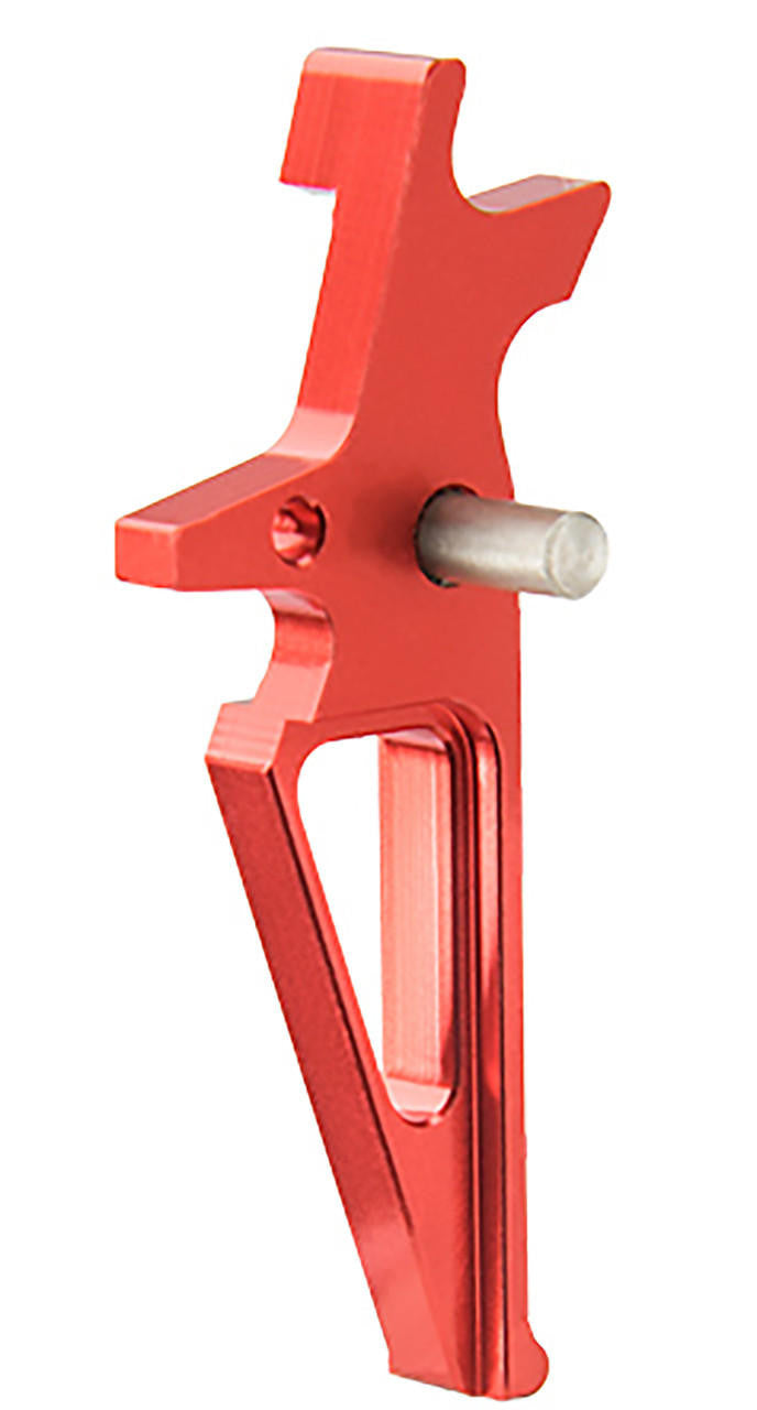Lancer Tactical Flat Skeletonized AEG Trigger, Red