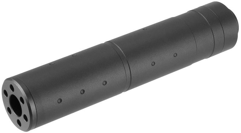 Lancer Tactical Full Metal 155mm Aluminum Mock Suppressor, Black