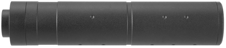 Lancer Tactical Full Metal 155mm Aluminum Mock Suppressor, Black