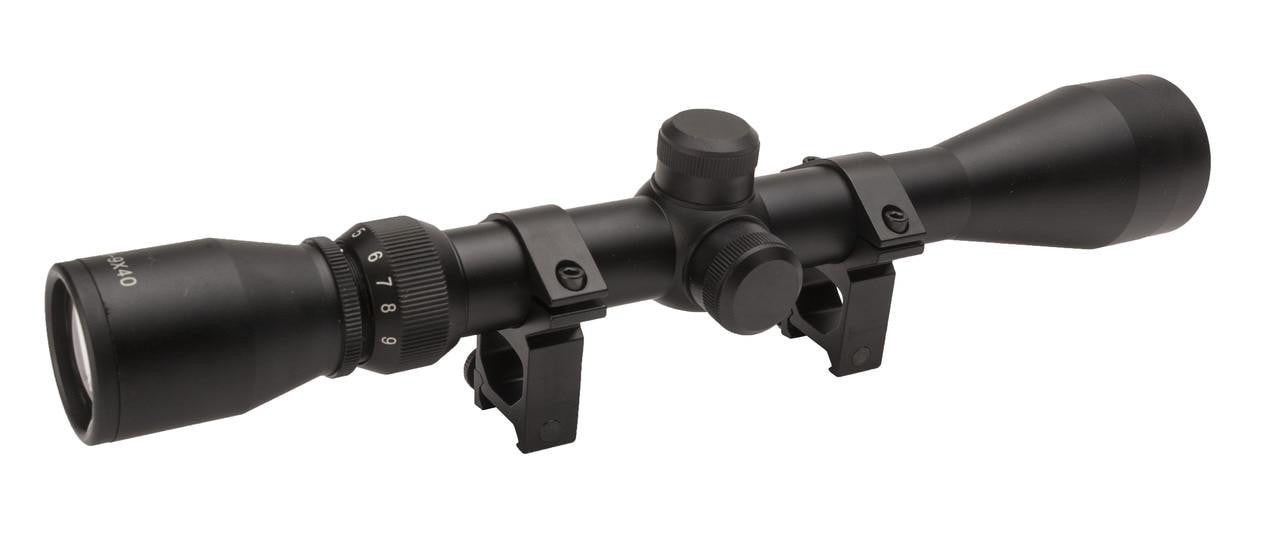 Lancer Tactical Full Sized 3-9x40 Metal Rifle Scope