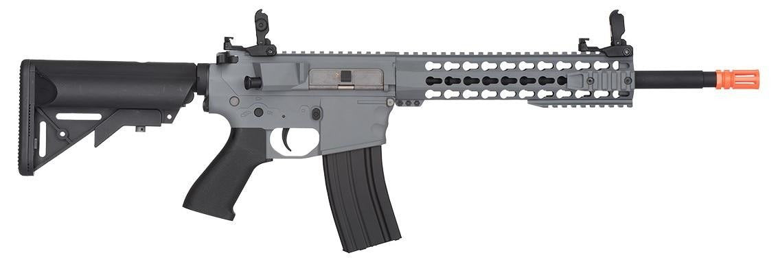 Lancer Tactical Gen 2 EVO M4 Keymod AEG Airsoft Rifle, Gray