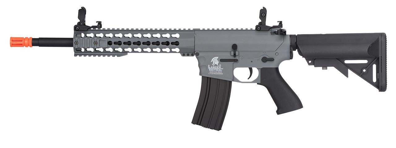 Lancer Tactical Gen 2 EVO M4 Keymod AEG Airsoft Rifle, Gray