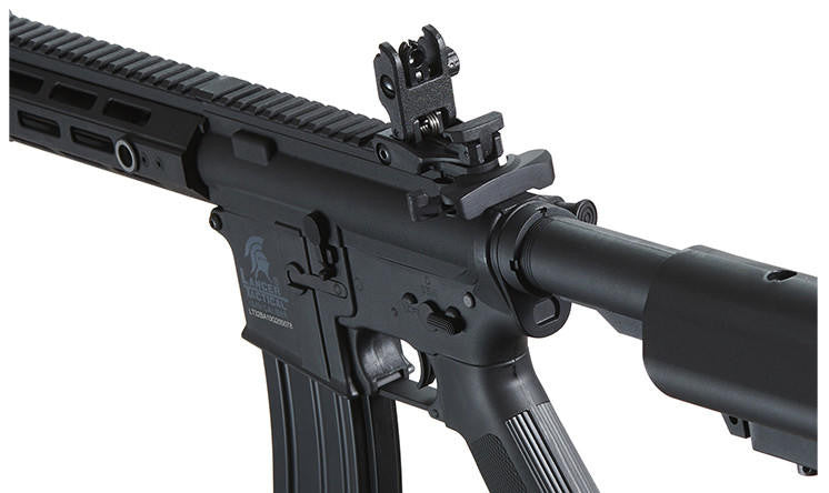 Lancer Tactical Gen 2 Hellion M-LOK 10" Airsoft M4 AEG Rifle, Black