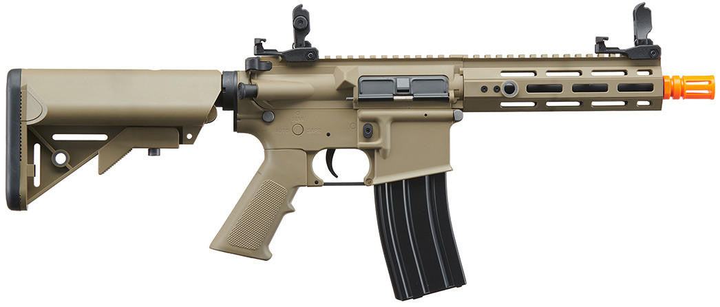 Lancer Tactical Gen 2 Hellion M-LOK 7" Airsoft M4 AEG Rifle, Tan
