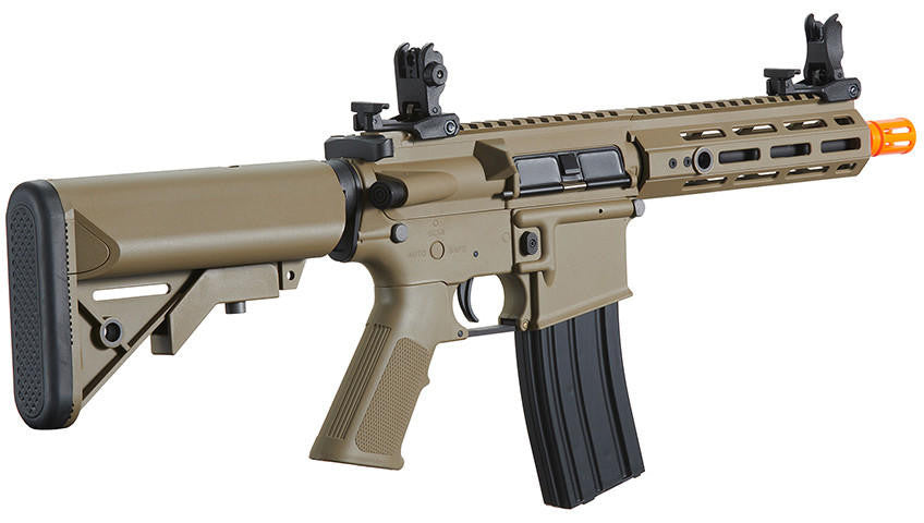 Lancer Tactical Gen 2 Hellion M-LOK 7" Airsoft M4 AEG Rifle, Tan