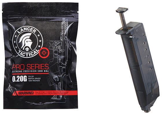 Lancer Tactical Gen 2 Hellion M-LOK 7" Airsoft M4 AEG Rifle, Tan