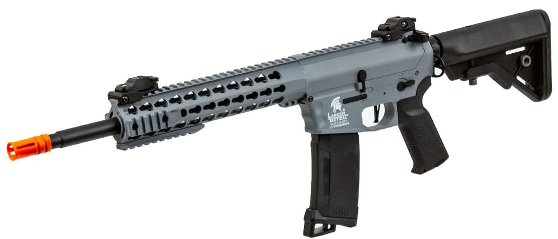 Lancer Tactical Gen 3 M4 EVO AEG Airsoft Rifle, Gray