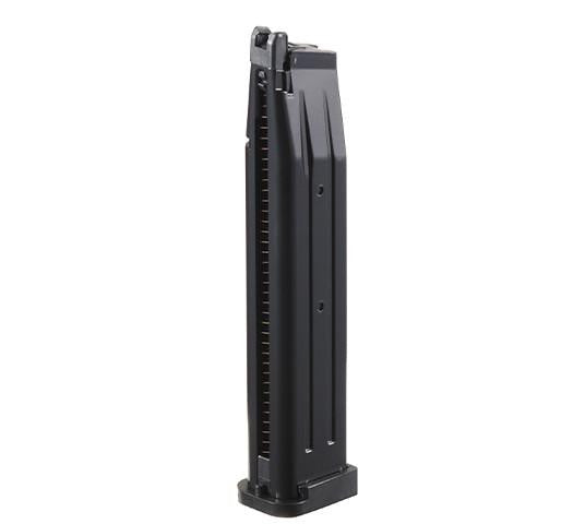 Lancer Tactical Knightshade 45rd Hi-Capa Green Gas Magazine, Black