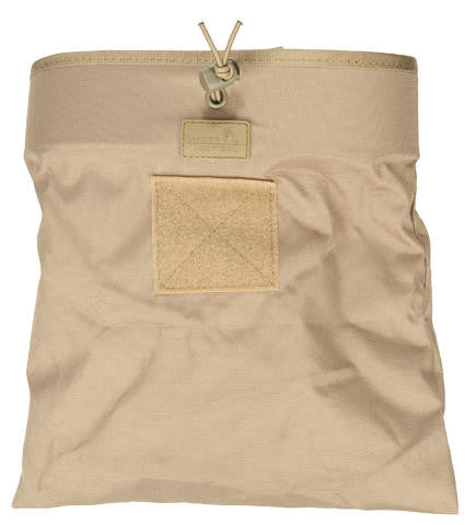 Lancer Tactical Large Foldable Airsoft Dump Pouch, Coyote Brown