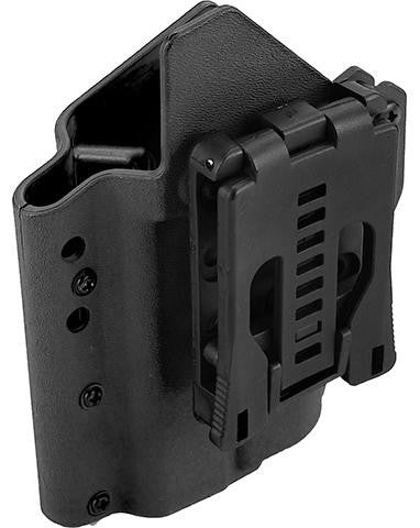 Lancer Tactical Light Bearing Hard Shell Holster for Glock 17, Black