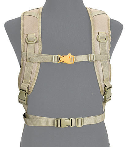 Lancer Tactical Lightweight Hydration Backpack, Coyote Brown