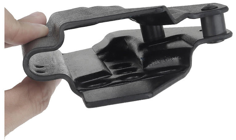 Lancer Tactical Lightweight Kydex Tactical Holster for G48 Airsoft Pistols, Black