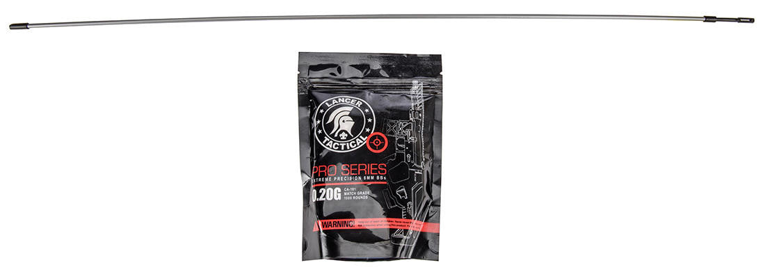 Lancer Tactical Gen 2 AEG Airsoft Rifle, Black