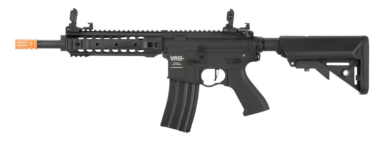Lancer Tactical LT-24 M4 CQB ProLine Series High FPS AEG Airsoft Rifle, Black
