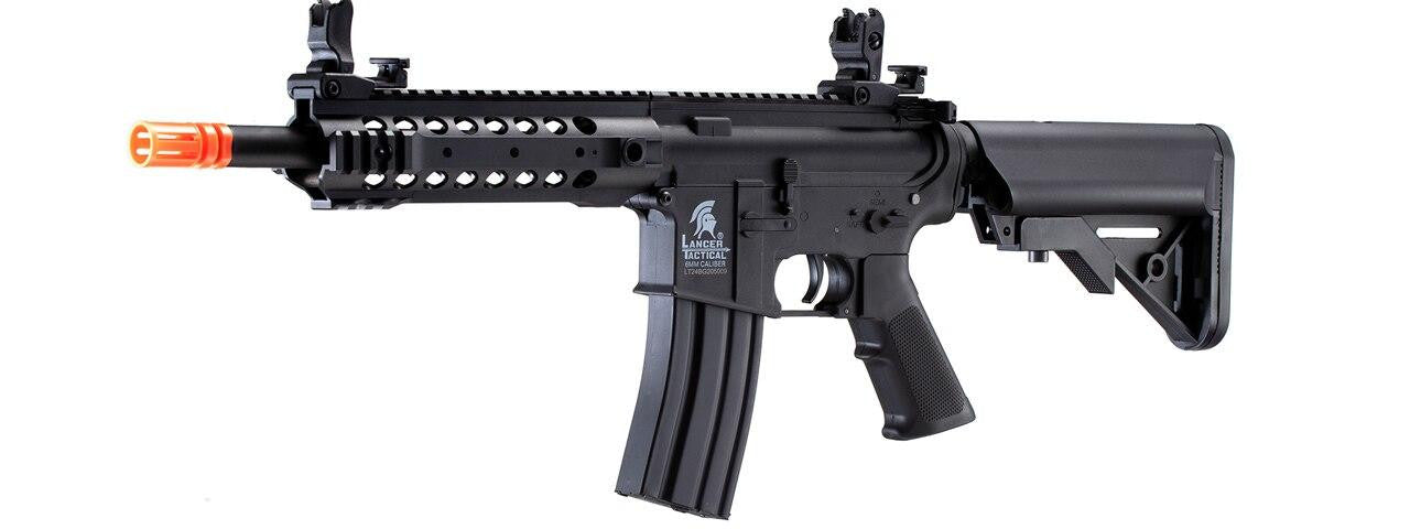 Lancer Tactical LT-24B Gen 2 CQB M4 AEG Airsoft Rifle, Black