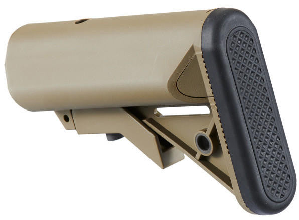 Lancer Tactical M4 GEN 2 Collapsible Crane Stock, Tan