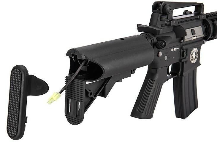 Lancer Tactical M4 Gen 2 Full Metal AEG Airsoft Rifle, Black
