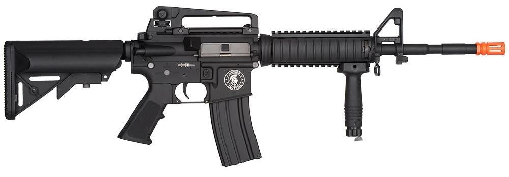 Lancer Tactical M4 Gen 2 Full Metal AEG Airsoft Rifle, Black