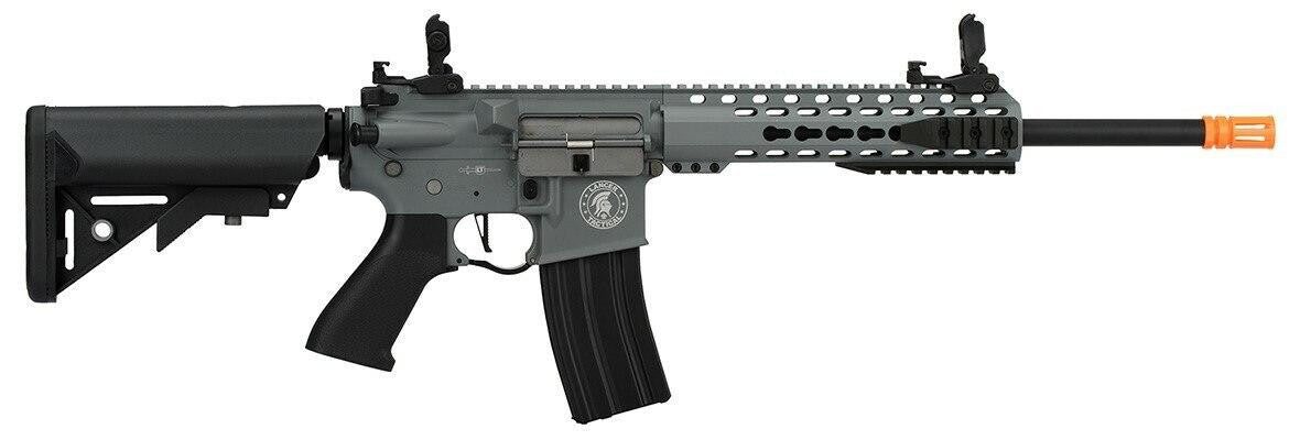 Lancer Tactical M4 LT-19 10" ProLine High FPS Carbine Airsoft Rifle, Gray