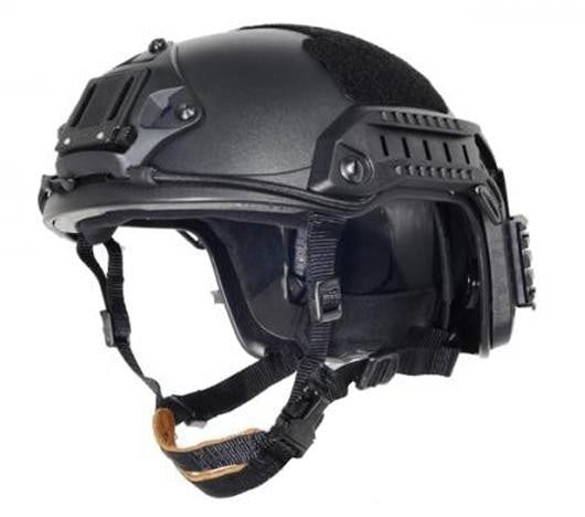 Lancer Tactical Maritime SpecOps Military Style Helmet w/ NVG Mount - Black