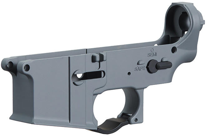 Lancer Tactical Metal Lower Receiver for M4 AEGs, Gray