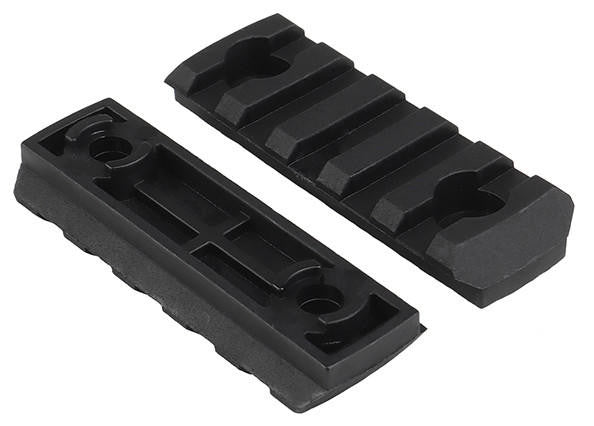 Lancer Tactical MK Helmet 5 Section Picatinny Rail Mounts, Black