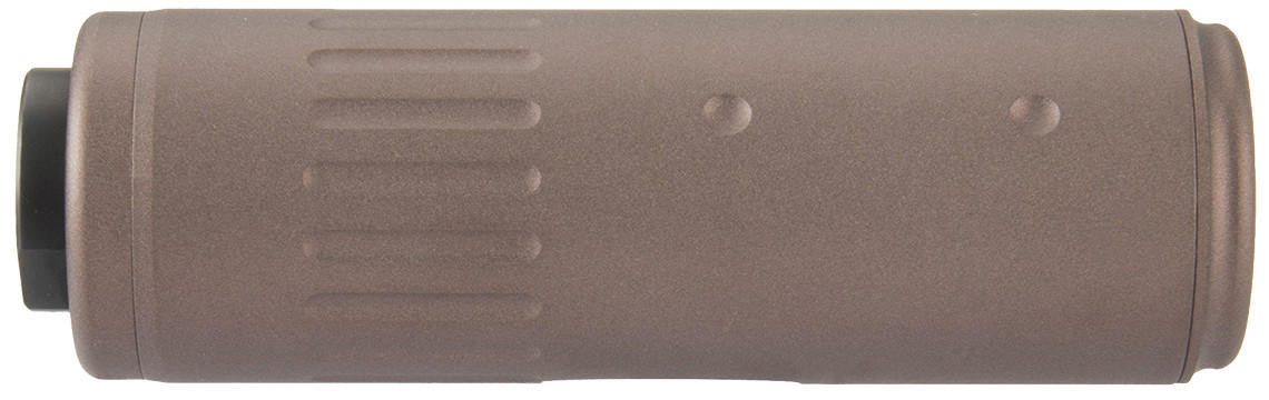 Lancer Tactical MK16 Style Short Mock Suppressor w/ Flash Hider, Coyote Brown