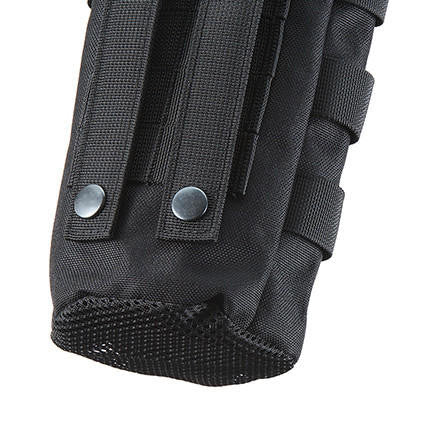 Lancer Tactical Molle Water Bottle Pouch, Black