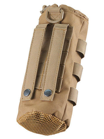 Lancer Tactical Molle Water Bottle Pouch, Khaki