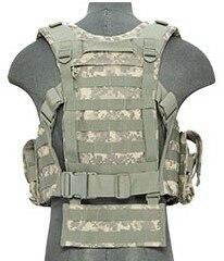 Lancer Tactical Nylon M4 Chest Harness, ACU