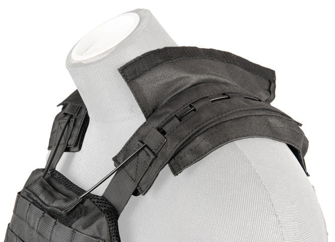 Lancer Tactical Nylon Vest, Black