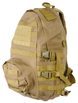 Lancer Tactical Patrol Backpack, Dark Earth