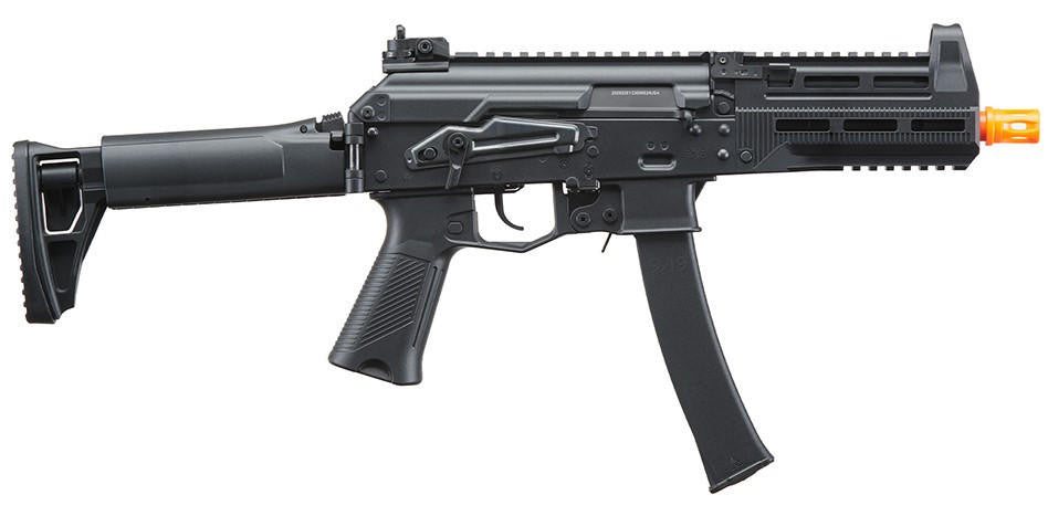 Lancer Tactical PPK-20 Airsoft SMG AEG Rifle, Black