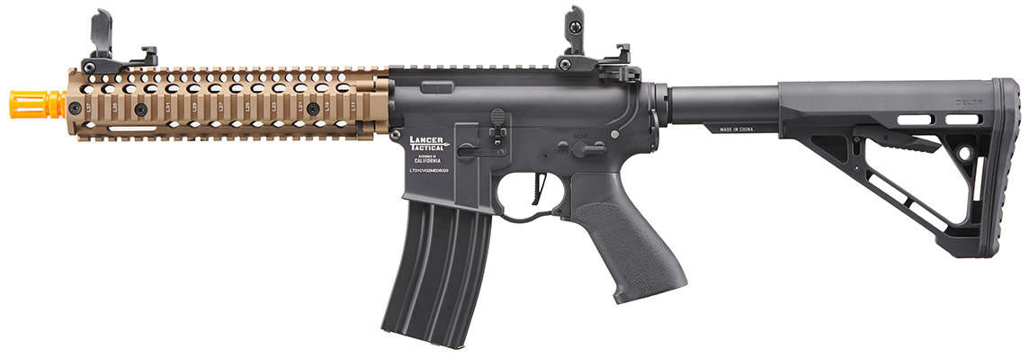 Lancer Tactical Proline MK18 Raider Airsoft AEG Rifle, Bronze/Black