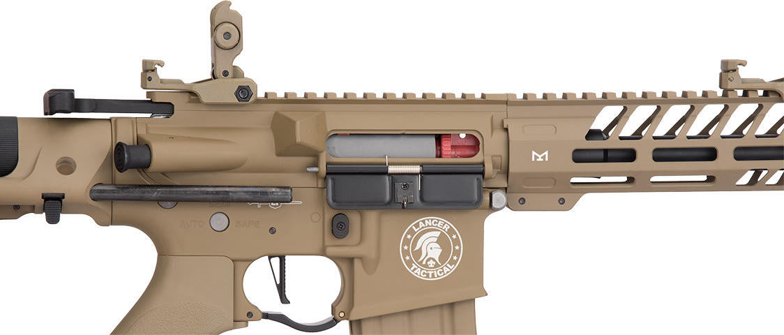 Lancer Tactical ProLine NEEDLETAIL PDW Airsoft AEG Rifle, Tan