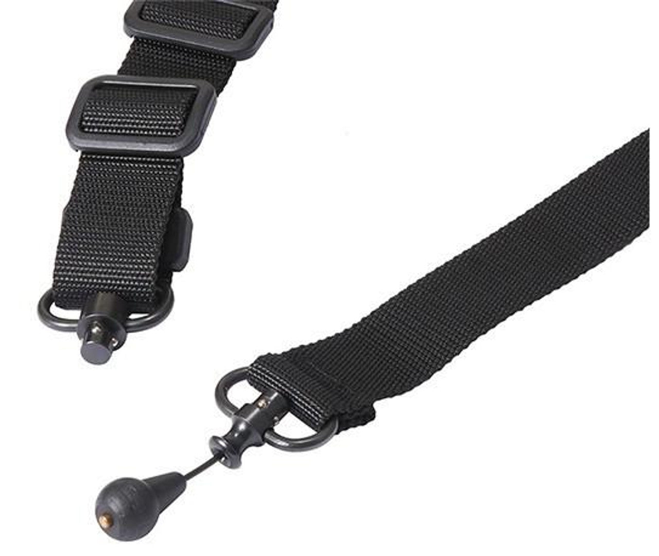 Lancer Tactical QD 2 Point Rifle Sling, Black