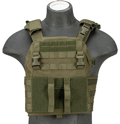 Lancer Tactical Quick Depart Plate Carrier, OD Green