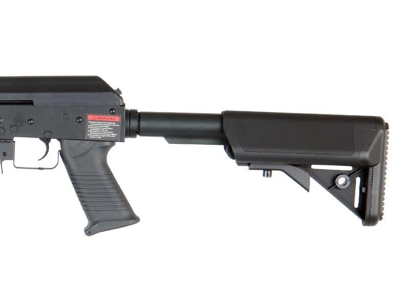 Lancer Tactical RIS AK Tactical AEG Airsoft Gun, Black