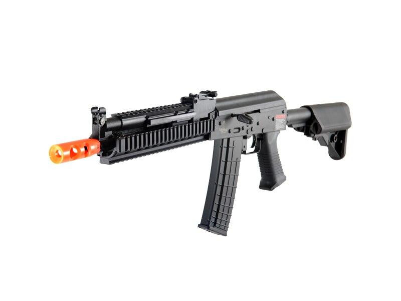 Lancer Tactical RIS AK Tactical AEG Airsoft Gun, Black