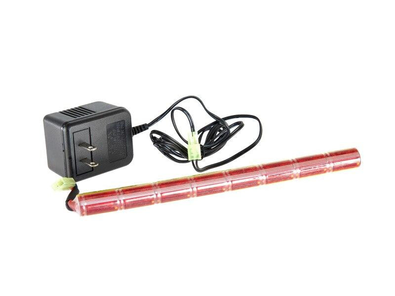 Lancer Tactical RIS AK Tactical AEG Airsoft Gun, Tan/Black