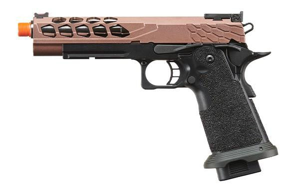 Lancer Tactical Stryk Hi-Capa 5.1 Gas Blowback Airsoft Pistol, Viper