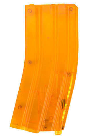 Lancer Tactical Universal 480 Round M4 Style Airsoft XL BB Speedloader, Orange