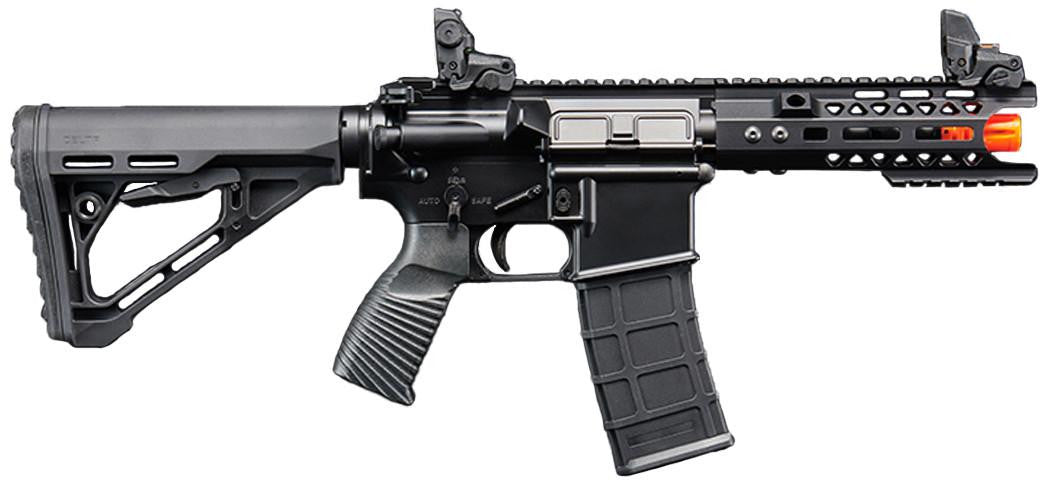 Lancer Tactical Wirecutter M4 Shorty 7" GBB Full Metal Airsoft Rifle w/ MLOK Rail by Golden Eagle, Black