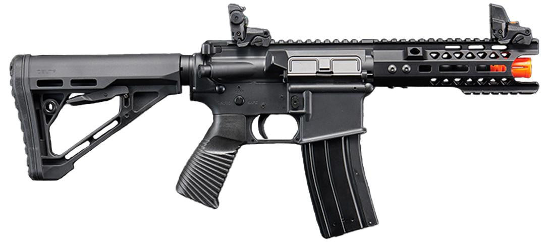 Lancer Tactical Wirecutter M4 Shorty 7" GBB Polymer Airsoft Rifle w/ MLOK Rail by Golden Eagle, Black