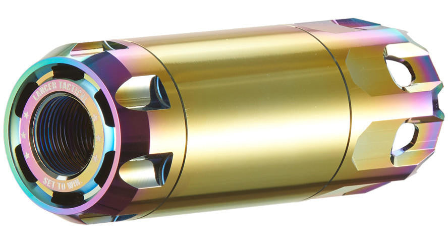 Lancer Tactical x Acetech Special Edition Biforst Tracer Unit with Multi Color RGB Flame Effect, Rainbow