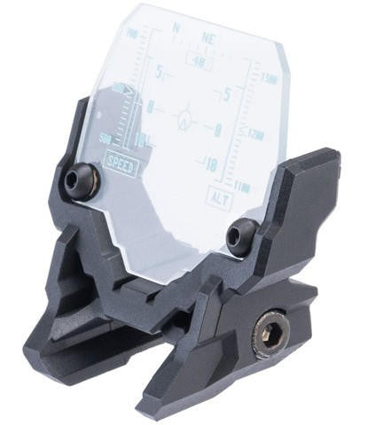 Laylax Aegis Fighter HUD Small Scope Protector Lens, Black